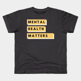 Mental Health Matters Kids T-Shirt